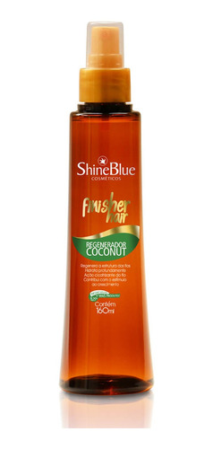 Imagem 1 de 2 de Finalizador Shine Blue Finisher Hair Regenerador Coco 160ml