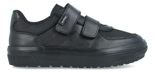 Zapatos Escolares Audaz Niño Piel/textil Mocasines Negro (18