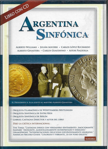 Argentina Sinfònica Gabriel Castagna Libro Con Cd  