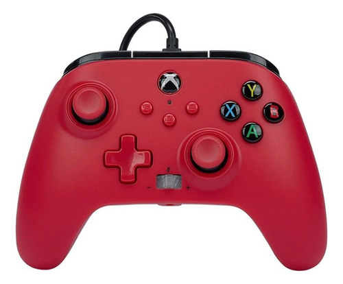 Control Alambrico Powera Para Xbox Series X/s/one Color Rojo