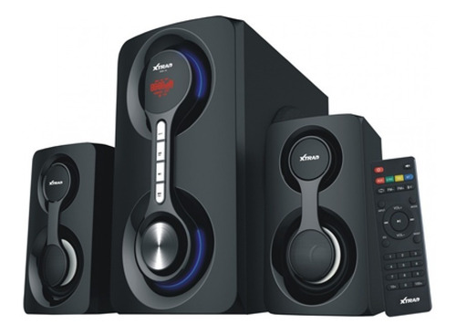 Micro System Caixa Som 2.1 Bluetooth 3000w Mp3 Fm Pc Bivolt