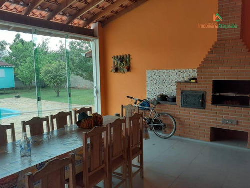 Imagem 5 de 30 de Chácara Em Araçoiaba, Jardim Salete Com Tour Virtual - Ch0229