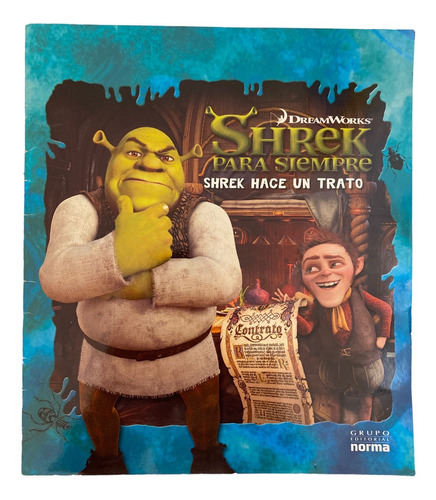 Libro Infantil Shrek Para Siempre Shrek Hace Un Trato 2010