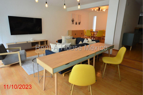 Renta De Garden House En Polanco, A Unos Metros De Masaryk Y Arquímedes Rg 25-3657