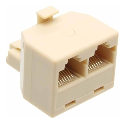 Adaptador Divisor Chipsce Rj-45 1 Macho Para 2 Femeas Rj45