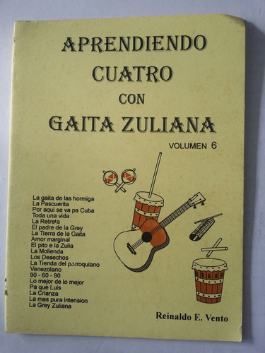 Aprendiendo Cuatro Con Gaita Zuliana Vol6 - Datemusica