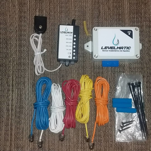 Medidor De Nivel De Agua En Tanques Inalambrico Levelmatic