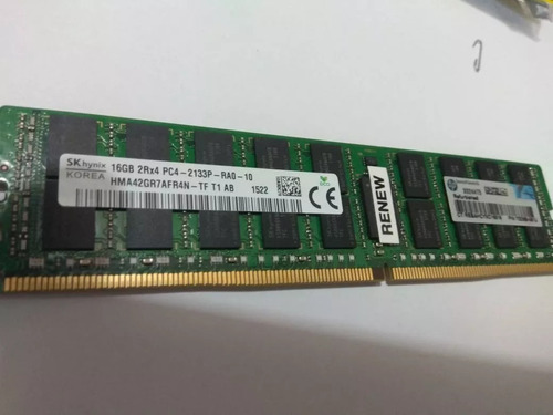 Memoria Server 16gb Ddr4-2133 Ecc Reg  Sk Hynix Hma42gr7afr4