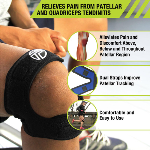 Soporte De Rodilla Pro-tec X-trac Con Doble Correa Para Rodi