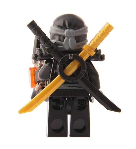 Lego Ninjago: Minifigure - Cole Deepstone Minifig Con Armadu