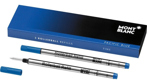 Montblanc Rollerball Repuesto (setx2) Pacific Blue