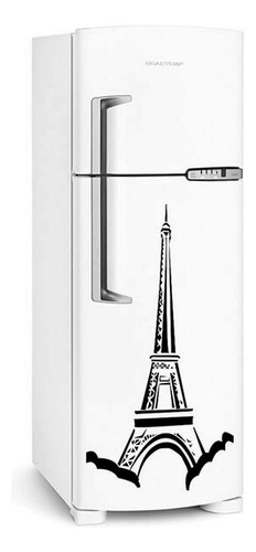 Adesivo De Geladeira Torre Eiffel Paris França-g 60x80cm