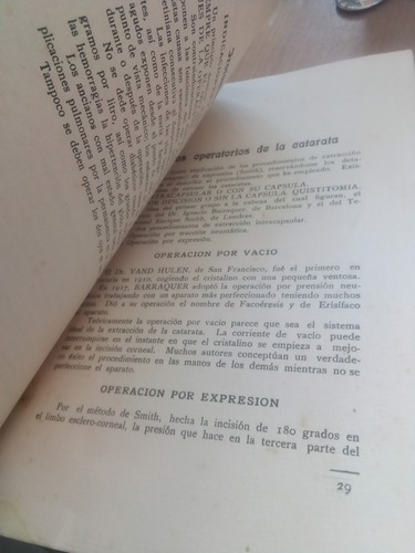 Tratamiento Quirurgico De La Catarata Senil - Leon Chavez C. (Usado)