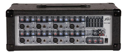 Mezclador Autoamplificado 8ch Pvi 8b Peavey