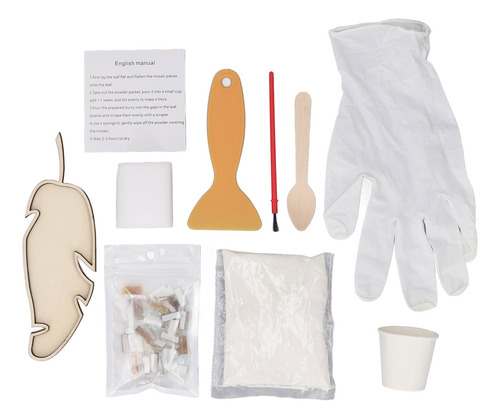 Kit De Decoração Diy Feito À Mão Em Folha De Mosaico Artesan