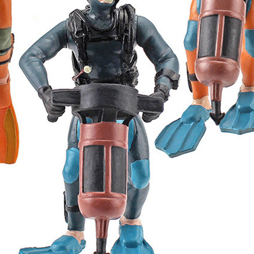 4x Buzo En Miniatura Figura De Acción Modelo Sea