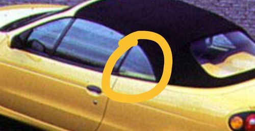 Ventana Trasera Móvil Renault Megane Cabriolet 1997 Al 2008