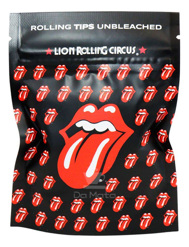 Cx Piteira Pré Enrolada Unbleached Lion The Rolling Stones