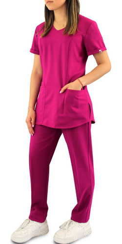 Sozu Conjunto De Uniforme Spandex Para Niñera