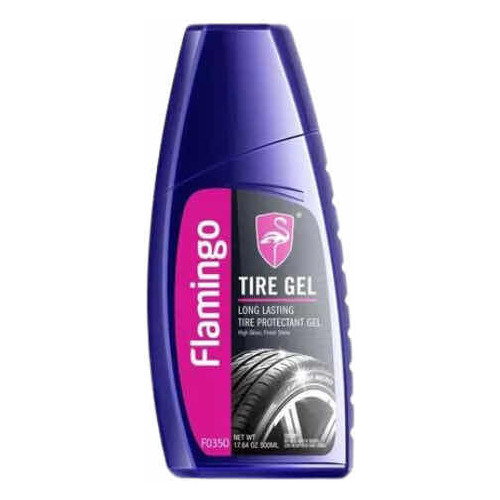 Abrillantador De Caucho En Gel Tire Gel Flamingo 500ml