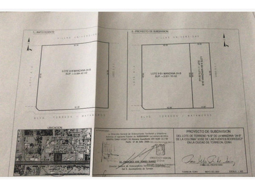 Terreno En Venta En José De Las Fuentes