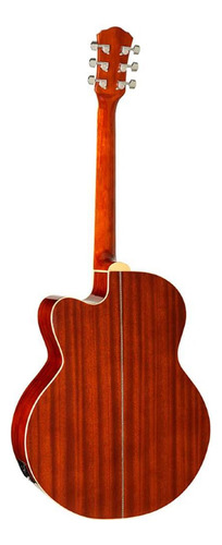 Violão Eletroacústico Mini Jumbo Hofma Hmj223 Satin Natural
