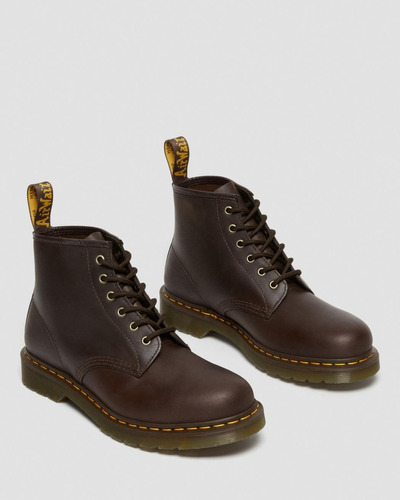 Dr. Martens Botas De Cuero Para Mujer 101 Crazy Horse