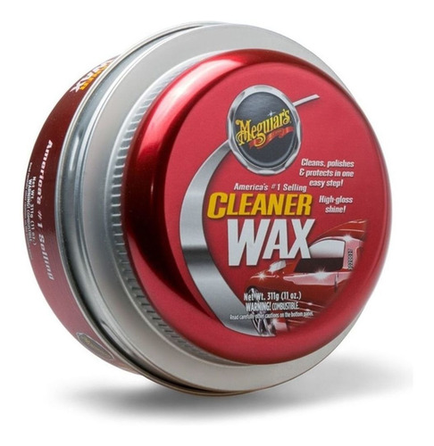 Cera Limpadora Cleaner Wax Em Pasta 311g - A1214 - Meguiars