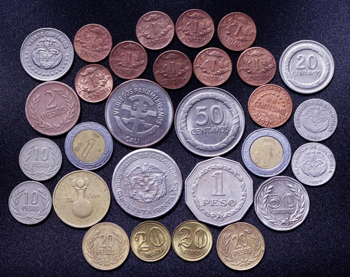  29 Monedas Antiguas Col Y Mex Varias Fechas Envío Gratis
