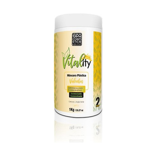 Kit De Tratamento Capilar Vitality Com Argila Tricologia