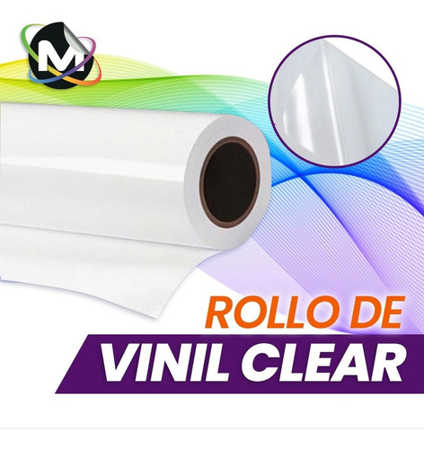  Rollo Vinil Clear Autoadhesivo 120 Vinyl Plotter Laminado