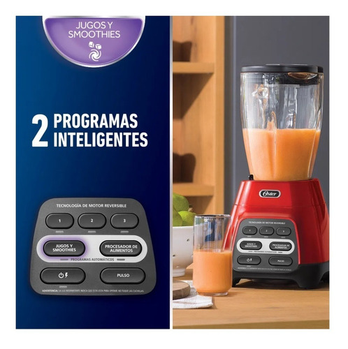 Licuadora Oster Reversible Blstpyg1210rbg