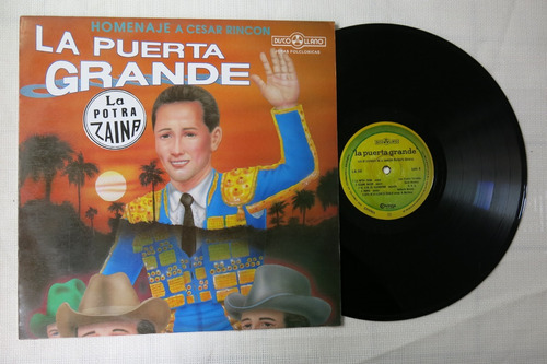 Vinyl Vinilo Lp Acetato Cesar Rincon La Puerta Grande 