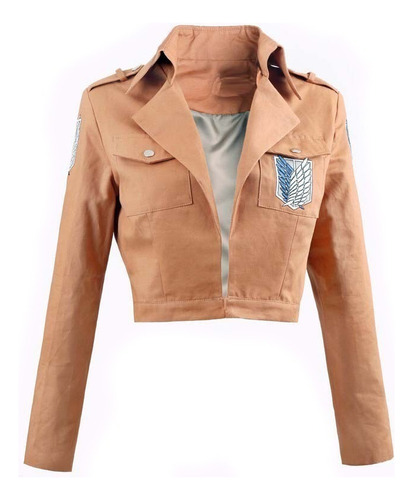 Shingeki No Kyojin Cosplay Chaqueta