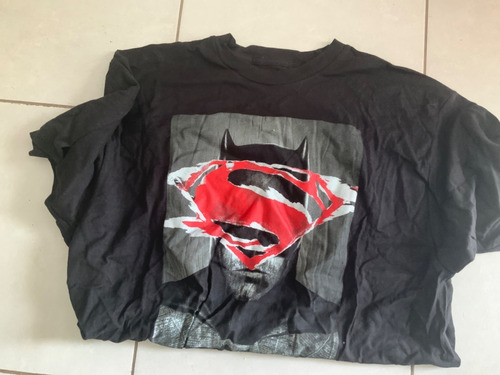 Batman Vs Superman Mens Dawn Of Justice Remera Dc Comics