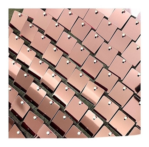 Imagen 3 de 10 de Shimmer Wall Panel Pared Cortina 30x30 Cms Rosa X 2 Unidades