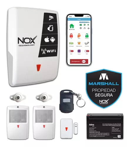 Kit Alarma Casa Inalambrica Gsm Marshall 3 Basico