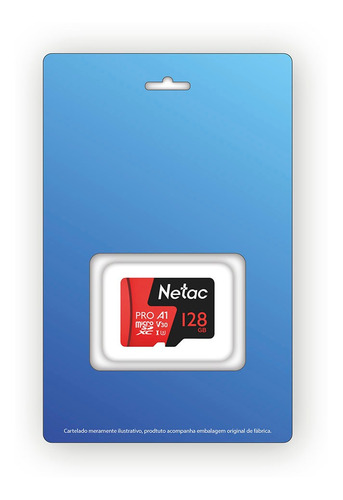 Cartão Memória Microsd 128gb Extreme Pro Netac 2un
