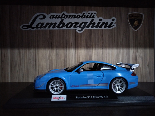 Maisto A Escala 1.18 Porsche 911 Gt3 Azul (Usado)