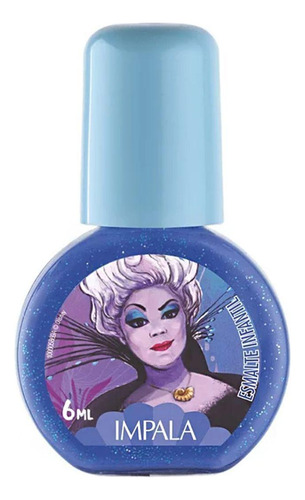 Esmalte Infantil 6ml Sai Água Linha Pequena Sereia Impala