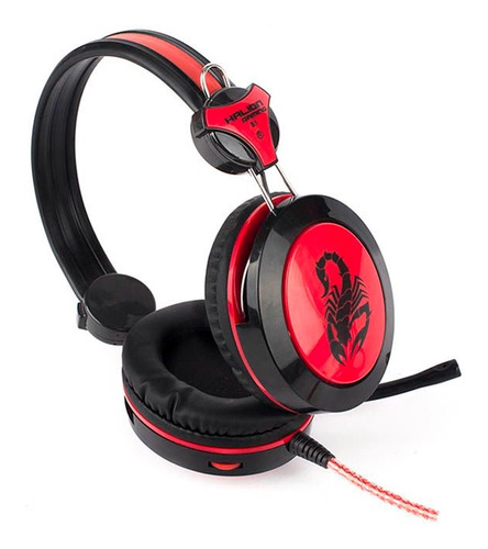 Oferta! Audifono Auricular Halion S1 Gaming Rojo Para Zoom