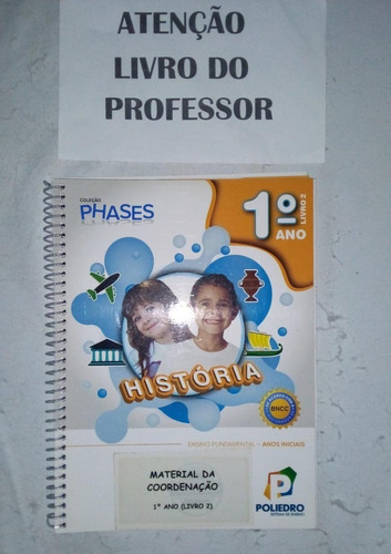 Coleção Phases História 1 Ano Livro 2 Poliedro - Do Professor