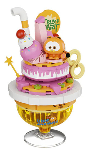 Pantasy Garfield Foodie Juego Construcción Bebida Especial