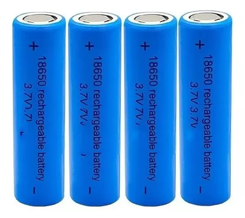 X4 Bateria 18650 Bateria Litio Baterías 18650 Recargable