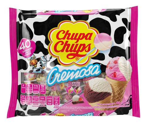 Chupa Chups Paletas Candy, 40 Ventosas De Caramelo Para Nios