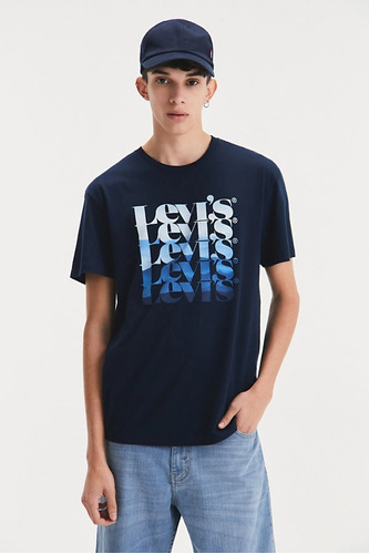 Remera Hombre Graphic Set In Neck Multi Levi's Filled