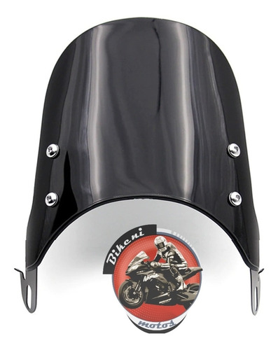 Parabrisas Café Racer Bobber Retro Motos + Envio Gratis 