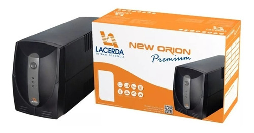 Ups New Orion Premium 600va E: 220v S: 220v 6 Tomadas Cor Pr