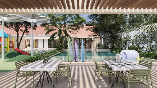 Villa (1r) En Venta En Frida Residencial En Conkal