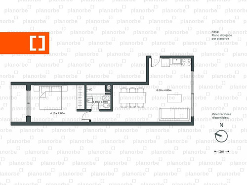 Venta De Apartamento Obra Construcción 1 Dormitorio En Buceo, Front Park Unidad 105